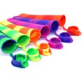 thumbnail image 2 of Juego de 6 moldes de silicona para paletas de hielo, moldes para hacer paletas de hielo, 100 % silicona alimentaria, sin BPA, 2 of 8