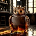 thumbnail image 5 of New Whiskey Glass Owl Whiskey Bottle , Home Bar Decoration High Borosilicate Glass Crafta Liquor Bottle Animals Liquor Bottle News Liquor Bottle, 5 of 6
