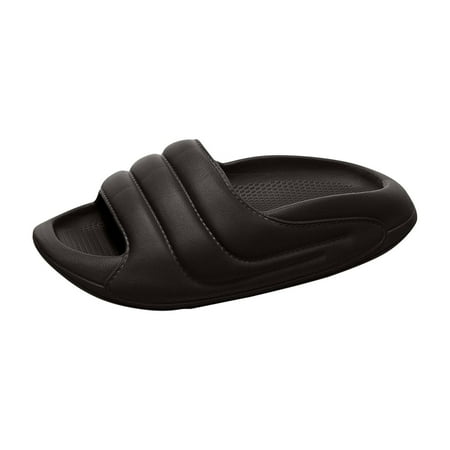 

Women Men Anti-Slip Couple Sandals Open Toe Summer Slippers Casual Beach Shoes