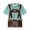 A-Light Green, variant on Wxolcjlv Mens T-Shirts Oktoberfest Bib Pants Plaid Funny Printed Short Sleeve Crewneck T Shirts Summer Festival Casual Tee Shirts