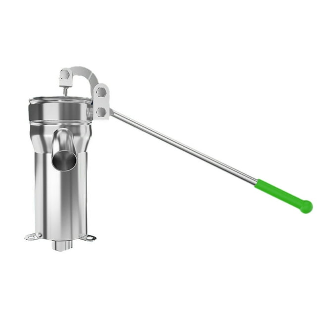Inteprter Distribuidor de agua manual para pozo, resistente y duradero, fácil de instalar, bomba de acero inoxidable de amplia aplicación Decoración del hogar