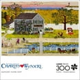 thumbnail image 1 of Buffalo Games - Charles Wysocki - Nantucket Flower Shop - 300 Piece Jigsaw Puzzle, 1 of 5