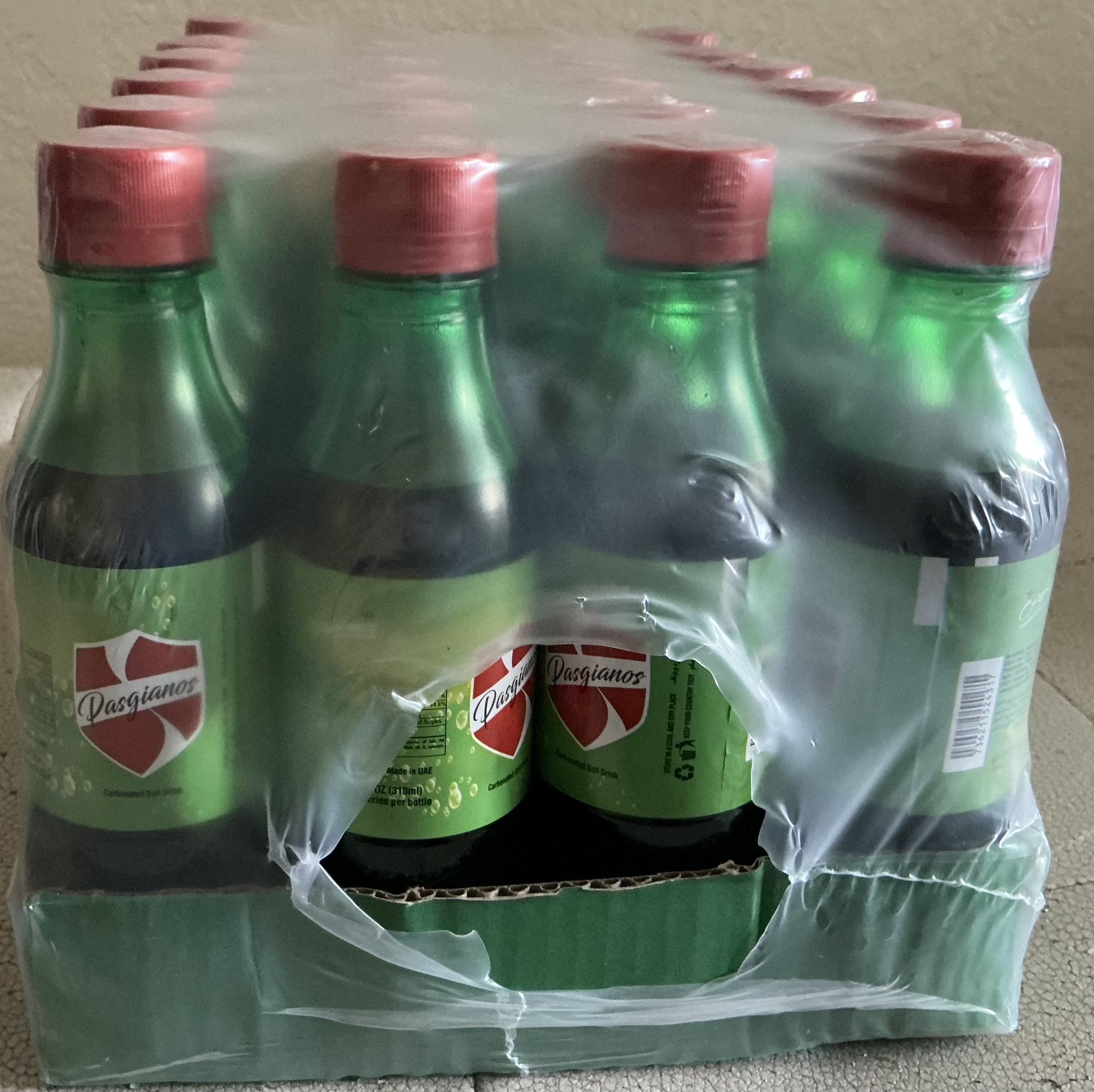 Pasgianos - Carbonated Soft Drink 310ml (1 x 24 Pack) PET Bottle