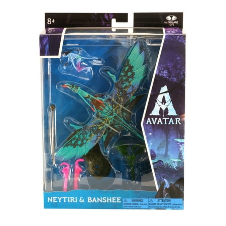 McFarlane Toys - Avatar World of Pandora Character with Vehicle - Seze Banshee & Neytiri