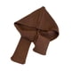 thumbnail image 3 of Bufanda con capucha, calentador de cuello y orejas, bufanda con capucha para mujer, para exteriores y otoño café, 3 of 8