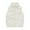 White, variant on Timegard Unisex Baby Vests Winter Fleece Half High Neck Sleeveless Zipper Jackets Fuzzy Comfy Coat Clothes