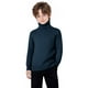 thumbnail image 4 of Cowsor Toddler Baby Boys Girls Knit Sweaters Turtleneck High Collar Fall Winter Soft Warm Sweater Pullover Tops, 4 of 7