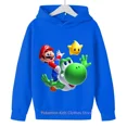 thumbnail image 2 of Ropa infantil de Naruto 2024, sudaderas con capucha para niños y niñas, estampado de dibujos animados, primavera y otoño, sudaderas de Sonic para niños mayores, 2 of 5