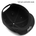 thumbnail image 6 of Large Head Up-turn Peak Hiphop Snapback Hat for Man Woman Big Size Flip Up Soft Top 6CM Short Brim Baseball Cap 55-60cm 60-65cm, 6 of 6