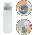 thumbnail image 3 of 3 Pcs Refillable Condiment 5 Hole Container With Lid Seasoning Bottles Dispensers For Ketchup Mayonnaise Mustard Hot Sauce Oil (6oz), 3 of 5