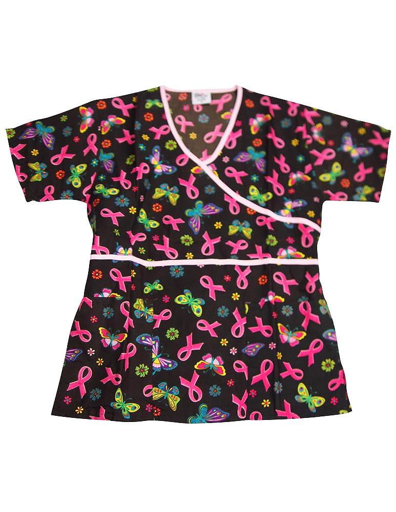 BREAST CANCER SCRUBS Breast Cancer Scrubs Ladies Pink Ribbon
