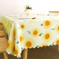 thumbnail image 7 of PVC Plastic Tablecloth Waterproof Oil Resistant Garden Desk, Dining Table and Table Cover Rectangular Coffee Table Mat (colour 4,90x90cm), 7 of 7
