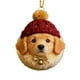 thumbnail image 2 of Adornos navideños de peluche con forma de perro para el árbol | Adornos suaves de peluche con cascabeles | Decoración festiva canina para el hogar, el árbol y para regalar en estas fiestas., 2 of 2