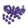 thumbnail image 1 of 50 Piezas Mini Garra de cabellero Forma de Flor Hechod e Resina Joyas de Cabello para Chicas Niñas Púrpura, 1 of 9