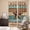 Duck green, variant on Western Texas Star Vintage Kitchen Curtains Window Panels, Retro Farmhouse Purple Brown Wooden Insulated Window Treatment Curtain, Grommet Curtains for Bedroom/Living Room, 2 Piece 27.5"Wx39"L