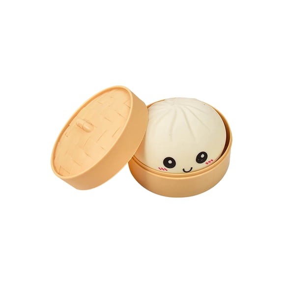 zhi 2026 Mystery Dumpling Squeeze Toys Silica Gel Satisfying Stress Relief Fidget Toys for Everyone