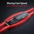 thumbnail image 7 of DEAMIJIE M.2 SSD 2TB PCIe 4.0 NVMe SSD PS5, Turbo Speed 7,000MB/s, Internal Gaming Storage for PC/Laptop, Ideal Gamers, Video Editing and Creators, 7 of 7