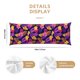 thumbnail image 3 of Fotbe Purple Flower Funda para Almohada Corporal con Diseño, Funda de Microfibra Ultrasuave de 20x54 Pulgadas, Ropa de Cama Elegante, 3 of 7