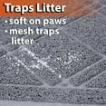 thumbnail image 4 of iPrimio Cat Litter Mat - Traps Litter from Paws and Box - Extra Soft Mesh – Phthalate & BPA Free - Suitable for Giant, Jumbo, Small Cats and Kittens - Extra Large (35” x 23.5”) - Blue Gray, 4 of 7