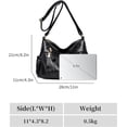 thumbnail image 5 of Crossbody Bags for Women Multi Pocket Shoulder Bag Soft PU Leather Purses and Handbags Pocketbooks, 5 of 7
