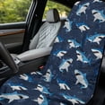 thumbnail image 3 of Bulopur Shark Front Car Seat Cover Towel for Men Skull Decorative Car Seat Protector with Storage Bag for Vacation Running Portable Fit SUV Sedan Truck 1pcs, 3 of 7