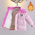 thumbnail image 3 of Kuromi Anime Kawaii Sanrio Ins Chaqueta acolchada de algodón para niños Linda princesa de dibujos animados abrigo grueso ropa regalos para niños, 3 of 5
