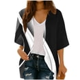 thumbnail image 2 of Neewe Women's Summer Flowy Kimono Cardigans Boho Beach Cover Up Tops Cover Up Swimwear Cardigan, 2 of 7