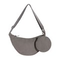 thumbnail image 1 of Bolso Pana Media Con Correa Ajustable Bolso Media para Mujer 2 Piezas (gris), 1 of 9