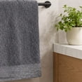 thumbnail image 4 of Bamboo Hand Towels - Viscose from Bamboo + Cotton - 2pk - Charcoal, 4 of 7