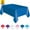 Blue, variant on Bxaolu Plastic Table Cloth Rectangle Table Protector 1 Pack, 6×4.5ft Tablecloth, Pink, Table Cloth for Disposable Use, Table Cover for Holiday Party, Gathering