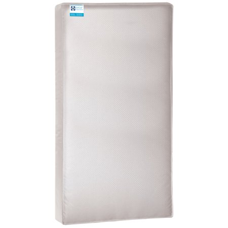 Sealy OptiCool 2-Stage Crib and Toddler Mattress, Soy Cooling Memory Foam, Cotton Cover