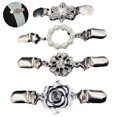 thumbnail image 3 of 4 piezas Vintage suéter chal Clips Retro cárdigan cuello Clips vestido camisa broche Clips para mujeres niñas vistiendo, 4 estilos Ormromra 221801-2, 3 of 9