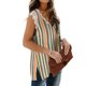 thumbnail image 4 of ICHUANYI Clearance Fashion Woman V-Neck Sleeveless Lace Blouse T-Shirt Floral Printing Loose Tops(Yellow, M) ICHUANYI WER2023081116598, 4 of 8