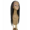 thumbnail image 3 of LUXLUXE Layla Straight Charcoal Grey Item Length 27.5 in Wig, 3 of 7