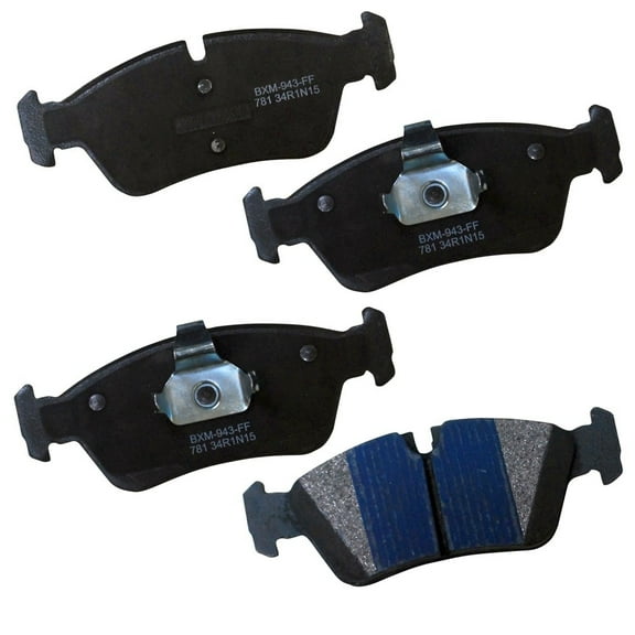 Bendix Brakes Disc Brake Pad Set Fits select: 2001-2006 BMW 325, 2003-2005 BMW Z4