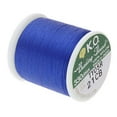 thumbnail image 4 of The Beadsmith KO Nylon Beading Thread, Clear Blue Color, Japanese Pre-Waxed 100% Nylon, 330TEX, Tangle Resistant Knotting Cords, 50m /55 yds Spool, 4 of 5