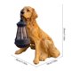 thumbnail image 3 of Adorno Solar Colgante para Perro | Figura de Cachorro de Resina con Luz Led Solar | Decoración de Jardín Exterior Resistente a La Intemperie | Iluminación Ambiental de Bajo Consumo para Patio y Jardí, 3 of 6