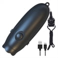 thumbnail image 1 of Silbato Electrónico Recargable por USB, Potente Silbato para Entrenadores, 3 Tonos de Volumen y 3 Sonidos de Silbato Ajustables, Color Negro., 1 of 6