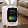 thumbnail image 3 of Cool Mist Humidifier, 4 in 1 3.5L Large Colorful LED Light Night Light Humidifier,  Desktop Humidifier Essential Oil Diffuser Speaker for Large Room, Baby, Plants, 3 of 7