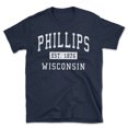 thumbnail image 1 of Phillips Wisconsin Classic Established Men's Cotton T-Shirt, 1 of 1