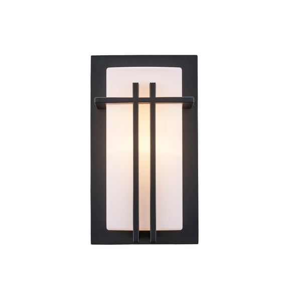 Trans Globe Lighting 40280 Doheny 1 Light 12" Tall Outdoor Wall Sconce - Black