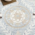 thumbnail image 5 of SAFAVIEH Jardin Willoughby Floral Area Rug, Light Gray/Ivory, 5' x 8', 5 of 7