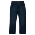 thumbnail image 2 of Wonder Nation Boys Straight Fit Denim Jeans, Sizes 4-18 & Husky, 2 of 7
