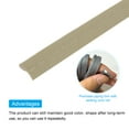 thumbnail image 3 of Uxcell 1Pcs Cinta de Piping para Costura DIY, Borde de Tela, Color Caqui Claro, 1/2" x 20 Yardas, 3 of 5
