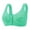 Green, variant on VISALY Bras for Women Front Closure, Bras for Older Women Front Closure S Everyday Wirefree Comfortable Sleep Bras, Wireless Bra, Front Closure Bras for Women, Bras, L-5XL