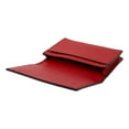 thumbnail image 4 of Fendi Red Grained Leather Baguette Logo Card Case Wallet 7M0222, 4 of 7