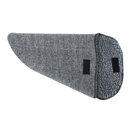 TOURBON Handgun Carry Sock Firearm Storage Pistol Sleeve Ruger Case Cover -Gray
