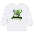thumbnail image 3 of Toddler White LA28 Summer Olympics Long Sleeve T-Shirt, 3 of 3