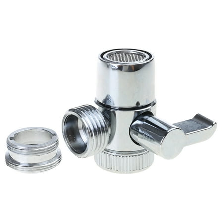 lanema Water Tap Connector LeakProof Faucet Diverter Valves Alloy Sink Faucet Splitter Faucet Connector for Water Diversion
