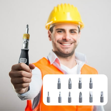 

mveomtd 10 In 1 Multi Angle Screwdriver Tools 180° Multi Angle Rotation Screwdriver A Great Screwdriver Solves Most /Disassembly Problems